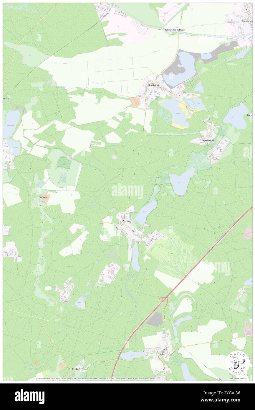 Galgenberg, DE, Germania, Brandeburgo, N 52 47' 59'', N 13 33' 0'', mappa, Cartascapes Mappa pubblicata nel 2024. Esplora Cartascapes, una mappa che rivela i diversi paesaggi, culture ed ecosistemi della Terra. Viaggia attraverso il tempo e lo spazio, scoprendo l'interconnessione del passato, del presente e del futuro del nostro pianeta. Foto Stock