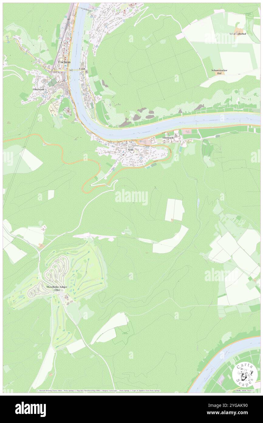 Sehl, DE, Germania, Rheinland-Pfalz, N 50 8' 16'', N 7 10' 44'', MAP, Cartascapes Map pubblicata nel 2024. Esplora Cartascapes, una mappa che rivela i diversi paesaggi, culture ed ecosistemi della Terra. Viaggia attraverso il tempo e lo spazio, scoprendo l'interconnessione del passato, del presente e del futuro del nostro pianeta. Foto Stock