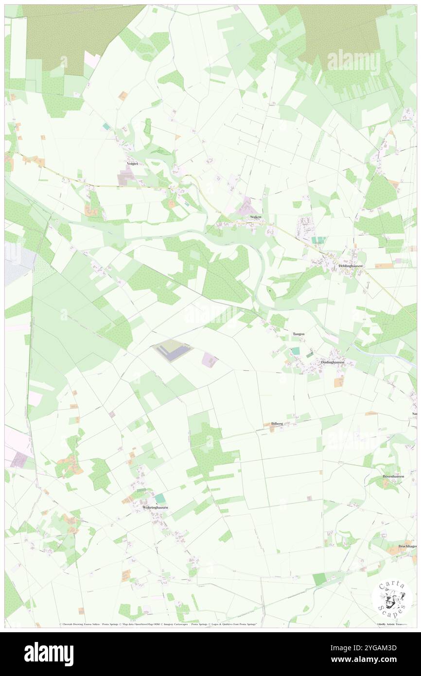 Duedinghausen, Regierungsbezirk Arnsberg, DE, Germania, Renania settentrionale-Vestfalia, N 51 15' 40'', N 8 41' 35'', MAP, Cartascapes Map pubblicata nel 2024. Esplora Cartascapes, una mappa che rivela i diversi paesaggi, culture ed ecosistemi della Terra. Viaggia attraverso il tempo e lo spazio, scoprendo l'interconnessione del passato, del presente e del futuro del nostro pianeta. Foto Stock