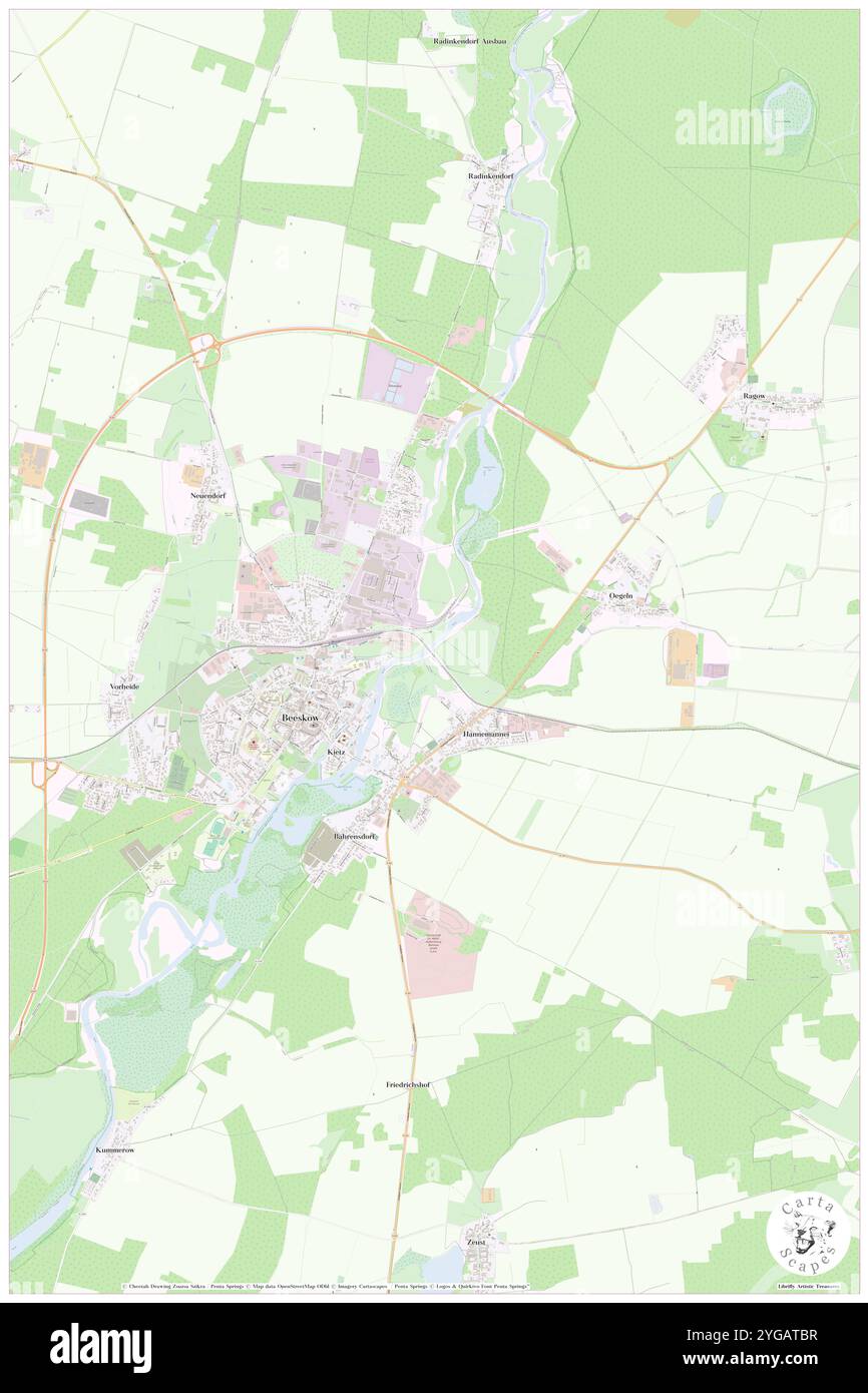 Ogelfliess, DE, Germania, Brandeburgo, N 52 10' 37'', N 14 15' 46'', mappa, Cartascapes Mappa pubblicata nel 2024. Esplora Cartascapes, una mappa che rivela i diversi paesaggi, culture ed ecosistemi della Terra. Viaggia attraverso il tempo e lo spazio, scoprendo l'interconnessione del passato, del presente e del futuro del nostro pianeta. Foto Stock