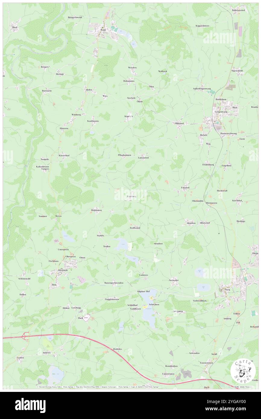 Eiterberg, Svevia, Germania, Baviera, N 47 40' 42'', N 10 34' 7'', MAP, Cartascapes Map pubblicata nel 2024. Esplora Cartascapes, una mappa che rivela i diversi paesaggi, culture ed ecosistemi della Terra. Viaggia attraverso il tempo e lo spazio, scoprendo l'interconnessione del passato, del presente e del futuro del nostro pianeta. Foto Stock