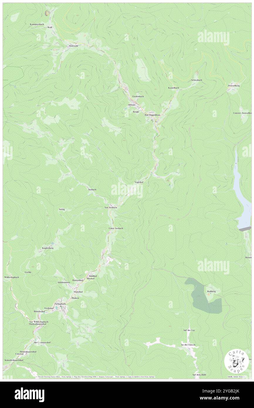 Dollenbach, DE, Germania, Baden-Wurttemberg, N 48 24' 29'', N 8 19' 5'', mappa, Cartascapes Mappa pubblicata nel 2024. Esplora Cartascapes, una mappa che rivela i diversi paesaggi, culture ed ecosistemi della Terra. Viaggia attraverso il tempo e lo spazio, scoprendo l'interconnessione del passato, del presente e del futuro del nostro pianeta. Foto Stock