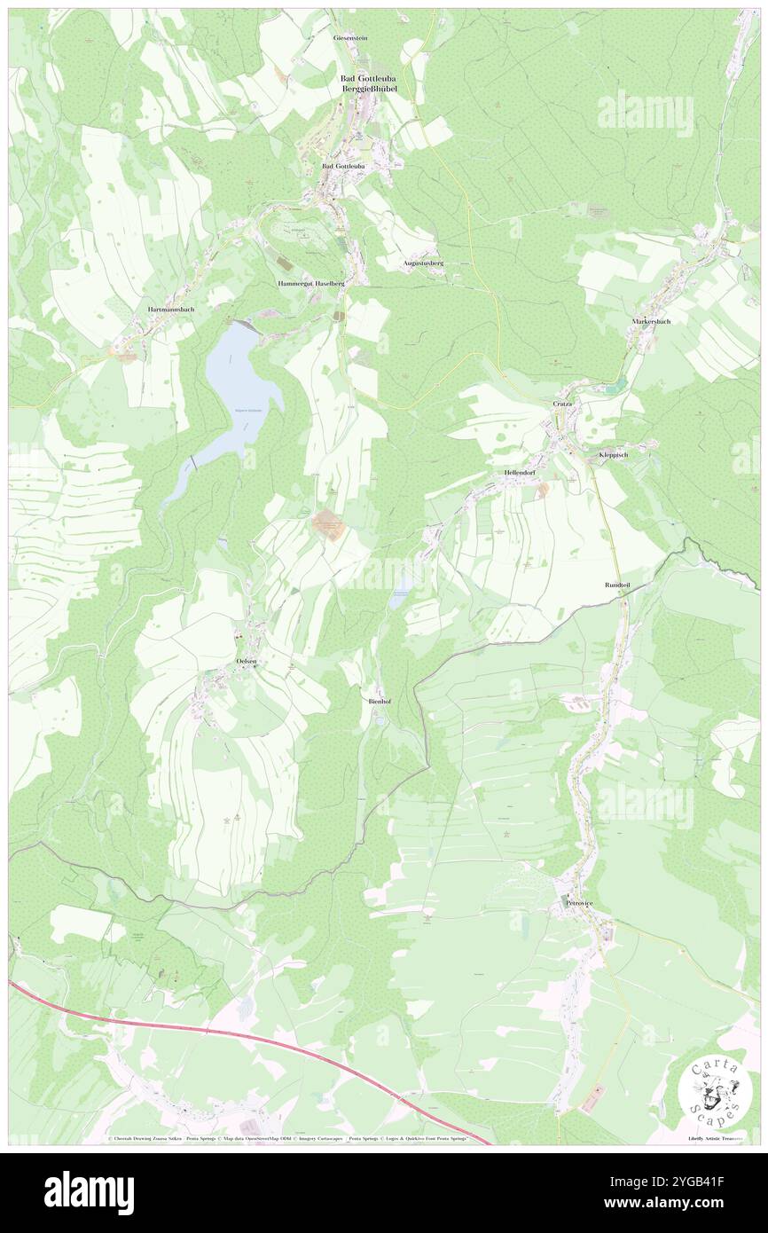 Hackhuebel, DE, Germania, Sassonia, N 50 49' 0'', N 13 56' 59'', mappa, Cartascapes Mappa pubblicata nel 2024. Esplora Cartascapes, una mappa che rivela i diversi paesaggi, culture ed ecosistemi della Terra. Viaggia attraverso il tempo e lo spazio, scoprendo l'interconnessione del passato, del presente e del futuro del nostro pianeta. Foto Stock