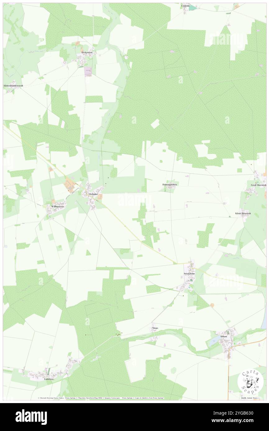 Mehmke, DE, Germania, Sassonia-Anhalt, N 52 43' 39'', N 10 57' 28'', MAP, Cartascapes Map pubblicata nel 2024. Esplora Cartascapes, una mappa che rivela i diversi paesaggi, culture ed ecosistemi della Terra. Viaggia attraverso il tempo e lo spazio, scoprendo l'interconnessione del passato, del presente e del futuro del nostro pianeta. Foto Stock