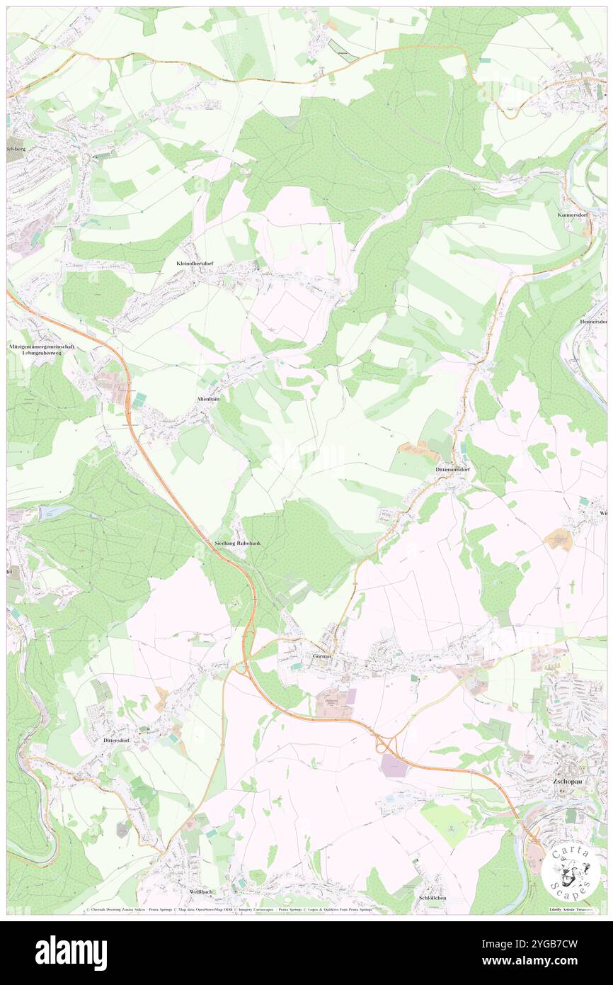 Spitzberg, DE, Germania, Sassonia, N 50 46' 51'', N 13 1' 32'', mappa, Cartascapes Mappa pubblicata nel 2024. Esplora Cartascapes, una mappa che rivela i diversi paesaggi, culture ed ecosistemi della Terra. Viaggia attraverso il tempo e lo spazio, scoprendo l'interconnessione del passato, del presente e del futuro del nostro pianeta. Foto Stock