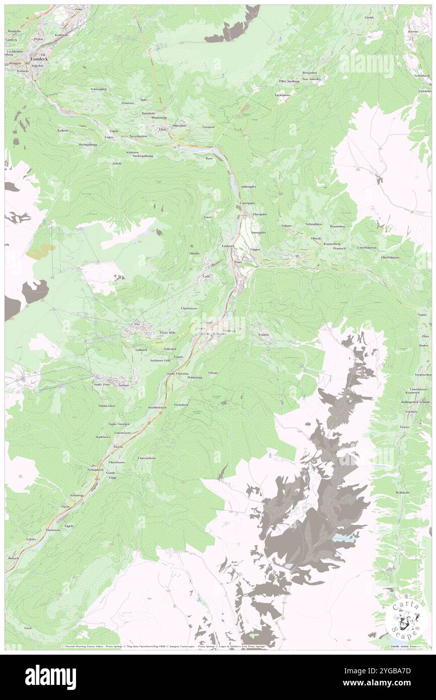 Ried, alta Baviera, DE, Germania, Baviera, N 47 39' 44'', N 12 7' 33'', MAP, Cartascapes Map pubblicata nel 2024. Esplora Cartascapes, una mappa che rivela i diversi paesaggi, culture ed ecosistemi della Terra. Viaggia attraverso il tempo e lo spazio, scoprendo l'interconnessione del passato, del presente e del futuro del nostro pianeta. Foto Stock