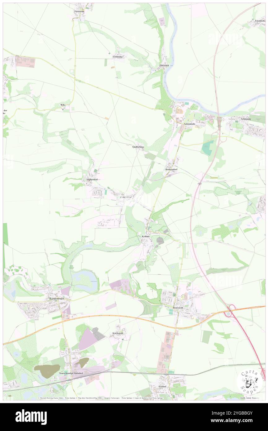 Laweke, DE, Germania, Sassonia-Anhalt, N 51 30' 24'', N 11 48' 27'', mappa, Cartascapes Mappa pubblicata nel 2024. Esplora Cartascapes, una mappa che rivela i diversi paesaggi, culture ed ecosistemi della Terra. Viaggia attraverso il tempo e lo spazio, scoprendo l'interconnessione del passato, del presente e del futuro del nostro pianeta. Foto Stock