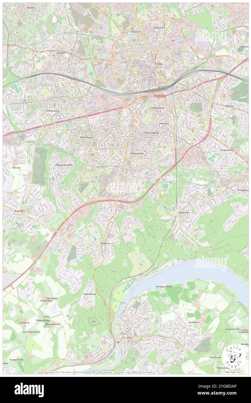 Florastrasse, distretto di Düsseldorf, DE, Germania, Renania settentrionale-Vestfalia, N 51 25' 34'', N 7 0' 8'', MAP, Cartascapes Map pubblicata nel 2024. Esplora Cartascapes, una mappa che rivela i diversi paesaggi, culture ed ecosistemi della Terra. Viaggia attraverso il tempo e lo spazio, scoprendo l'interconnessione del passato, del presente e del futuro del nostro pianeta. Foto Stock