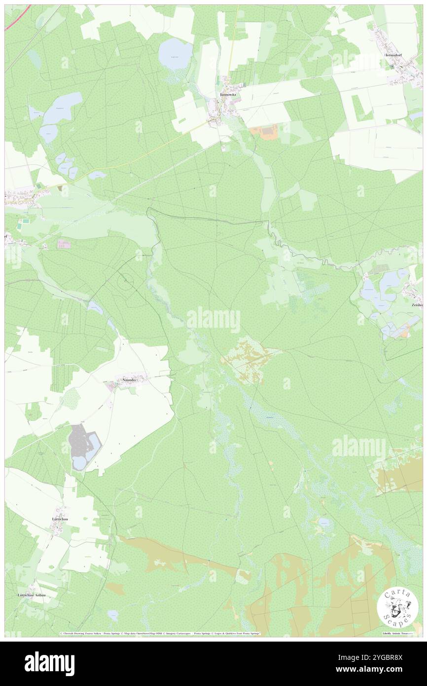 Rohna, DE, Germania, Sassonia, N 51 22' 0'', N 13 50' 59''', mappa, Cartascapes Mappa pubblicata nel 2024. Esplora Cartascapes, una mappa che rivela i diversi paesaggi, culture ed ecosistemi della Terra. Viaggia attraverso il tempo e lo spazio, scoprendo l'interconnessione del passato, del presente e del futuro del nostro pianeta. Foto Stock