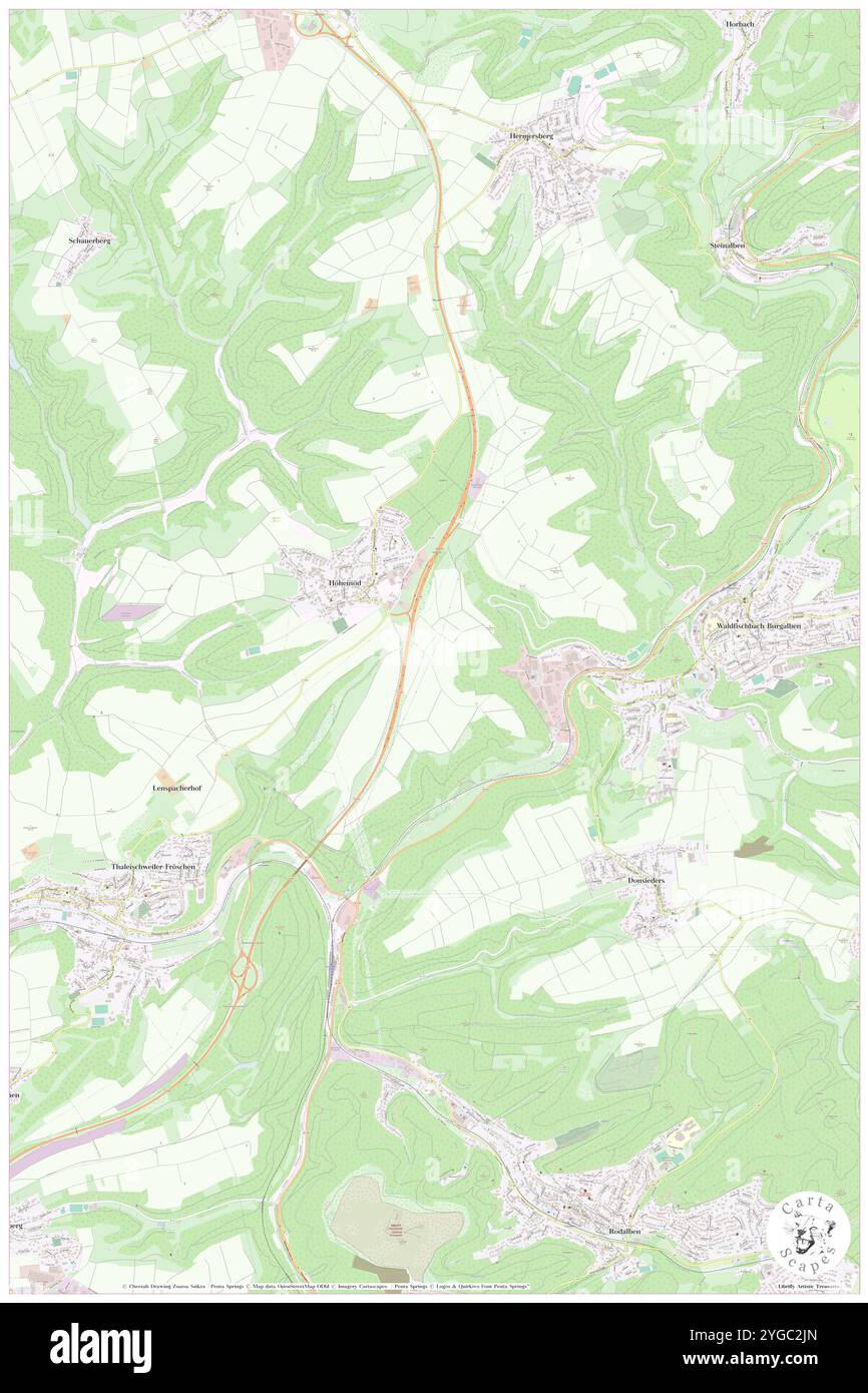 Dietenberg, DE, Germania, Rheinland-Pfalz, N 49 16' 59'', N 7 37' 0'', MAP, Cartascapes Map pubblicata nel 2024. Esplora Cartascapes, una mappa che rivela i diversi paesaggi, culture ed ecosistemi della Terra. Viaggia attraverso il tempo e lo spazio, scoprendo l'interconnessione del passato, del presente e del futuro del nostro pianeta. Foto Stock