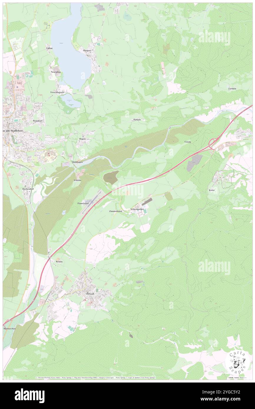 Schnait, alta Baviera, DE, Germania, Baviera, N 47 39' 40'', N 11 14' 57'', MAP, Cartascapes Map pubblicata nel 2024. Esplora Cartascapes, una mappa che rivela i diversi paesaggi, culture ed ecosistemi della Terra. Viaggia attraverso il tempo e lo spazio, scoprendo l'interconnessione del passato, del presente e del futuro del nostro pianeta. Foto Stock