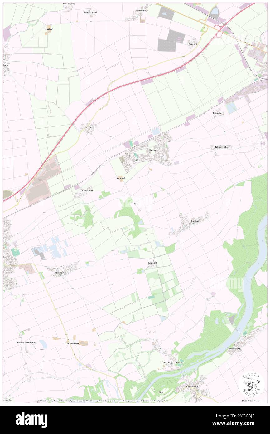 Reit, bassa Baviera, DE, Germania, Baviera, N 48 44' 54'', N 12 48' 10'', MAP, Cartascapes Map pubblicata nel 2024. Esplora Cartascapes, una mappa che rivela i diversi paesaggi, culture ed ecosistemi della Terra. Viaggia attraverso il tempo e lo spazio, scoprendo l'interconnessione del passato, del presente e del futuro del nostro pianeta. Foto Stock