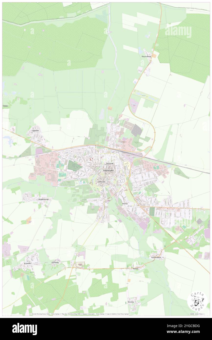 Dumme, DE, Germania, N 52 51' 22'', N 11 9' 10'', MAP, Cartascapes Map pubblicata nel 2024. Esplora Cartascapes, una mappa che rivela i diversi paesaggi, culture ed ecosistemi della Terra. Viaggia attraverso il tempo e lo spazio, scoprendo l'interconnessione del passato, del presente e del futuro del nostro pianeta. Foto Stock