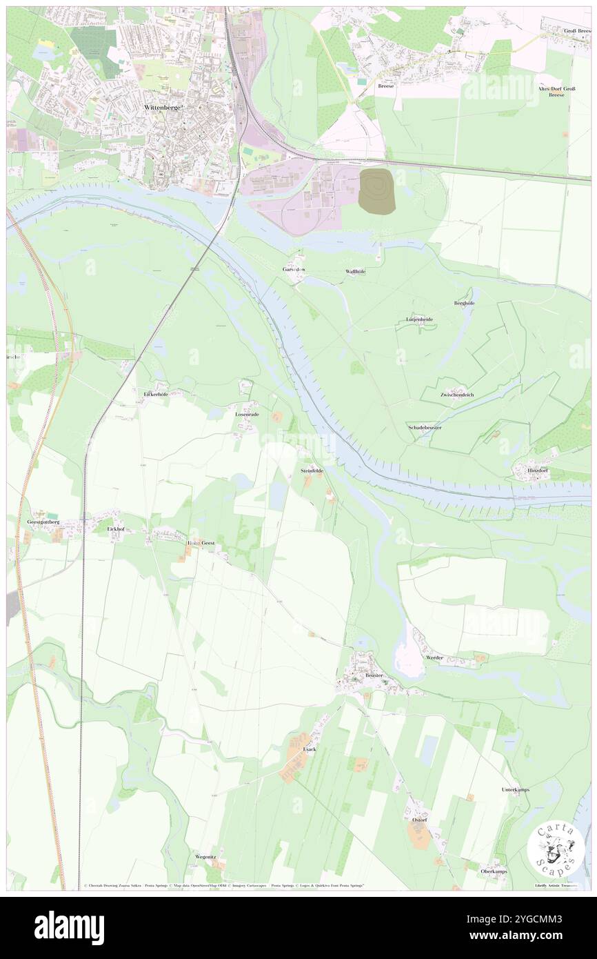 Steinfelde, DE, Germania, Sassonia-Anhalt, N 52 57' 46'', N 11 46' 27'', mappa, Cartascapes Mappa pubblicata nel 2024. Esplora Cartascapes, una mappa che rivela i diversi paesaggi, culture ed ecosistemi della Terra. Viaggia attraverso il tempo e lo spazio, scoprendo l'interconnessione del passato, del presente e del futuro del nostro pianeta. Foto Stock