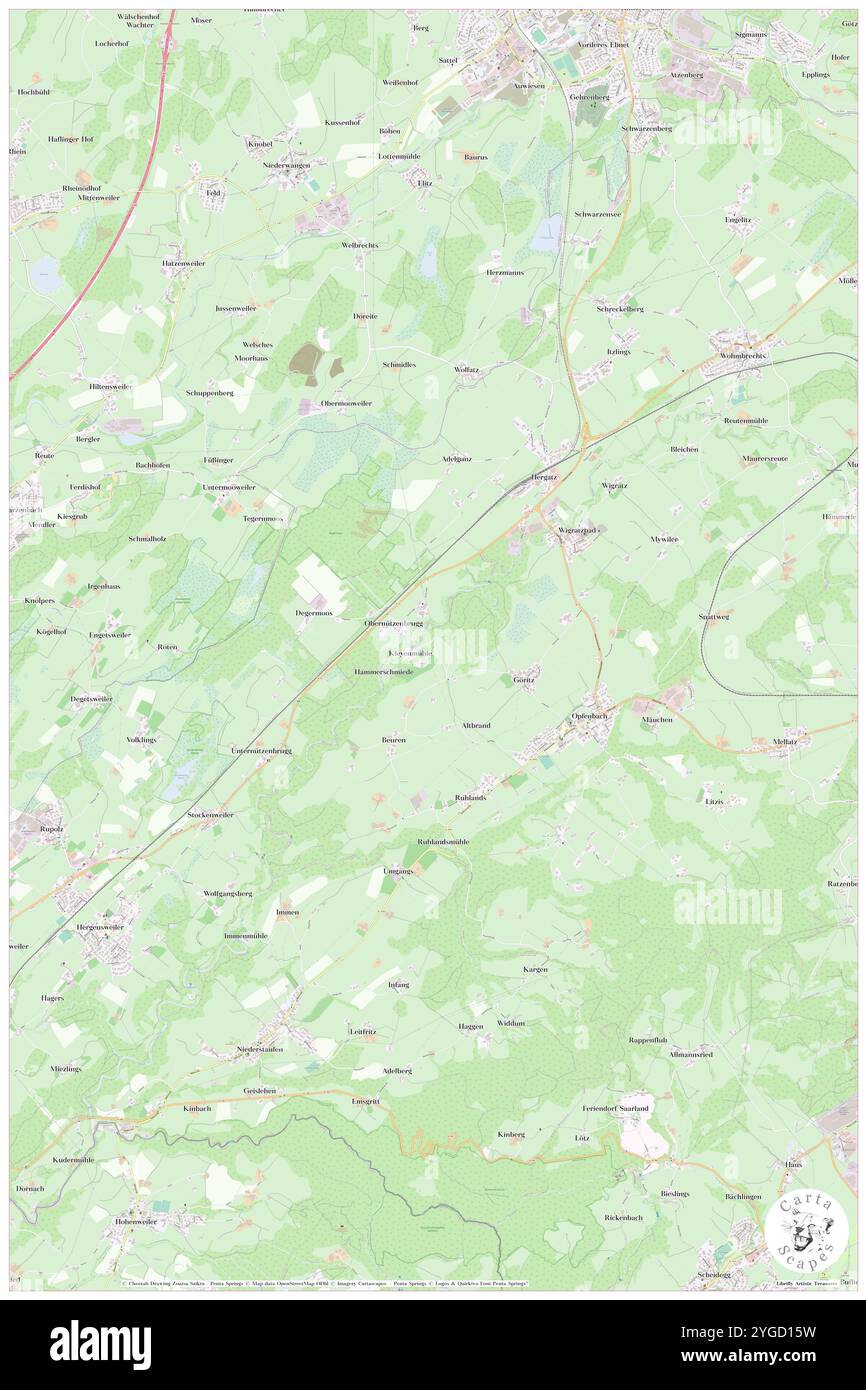 Obernutzenbrugg, Svevia, Germania, Baviera, N 47 37' 59'', N 9 49' 0'', MAP, Cartascapes Map pubblicata nel 2024. Esplora Cartascapes, una mappa che rivela i diversi paesaggi, culture ed ecosistemi della Terra. Viaggia attraverso il tempo e lo spazio, scoprendo l'interconnessione del passato, del presente e del futuro del nostro pianeta. Foto Stock