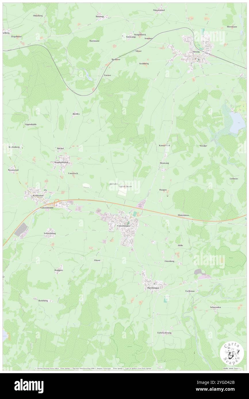 Hafnersbauer, Svevia, Germania, Baviera, N 47 46' 55'', N 10 30' 22'', MAP, Cartascapes Map pubblicata nel 2024. Esplora Cartascapes, una mappa che rivela i diversi paesaggi, culture ed ecosistemi della Terra. Viaggia attraverso il tempo e lo spazio, scoprendo l'interconnessione del passato, del presente e del futuro del nostro pianeta. Foto Stock