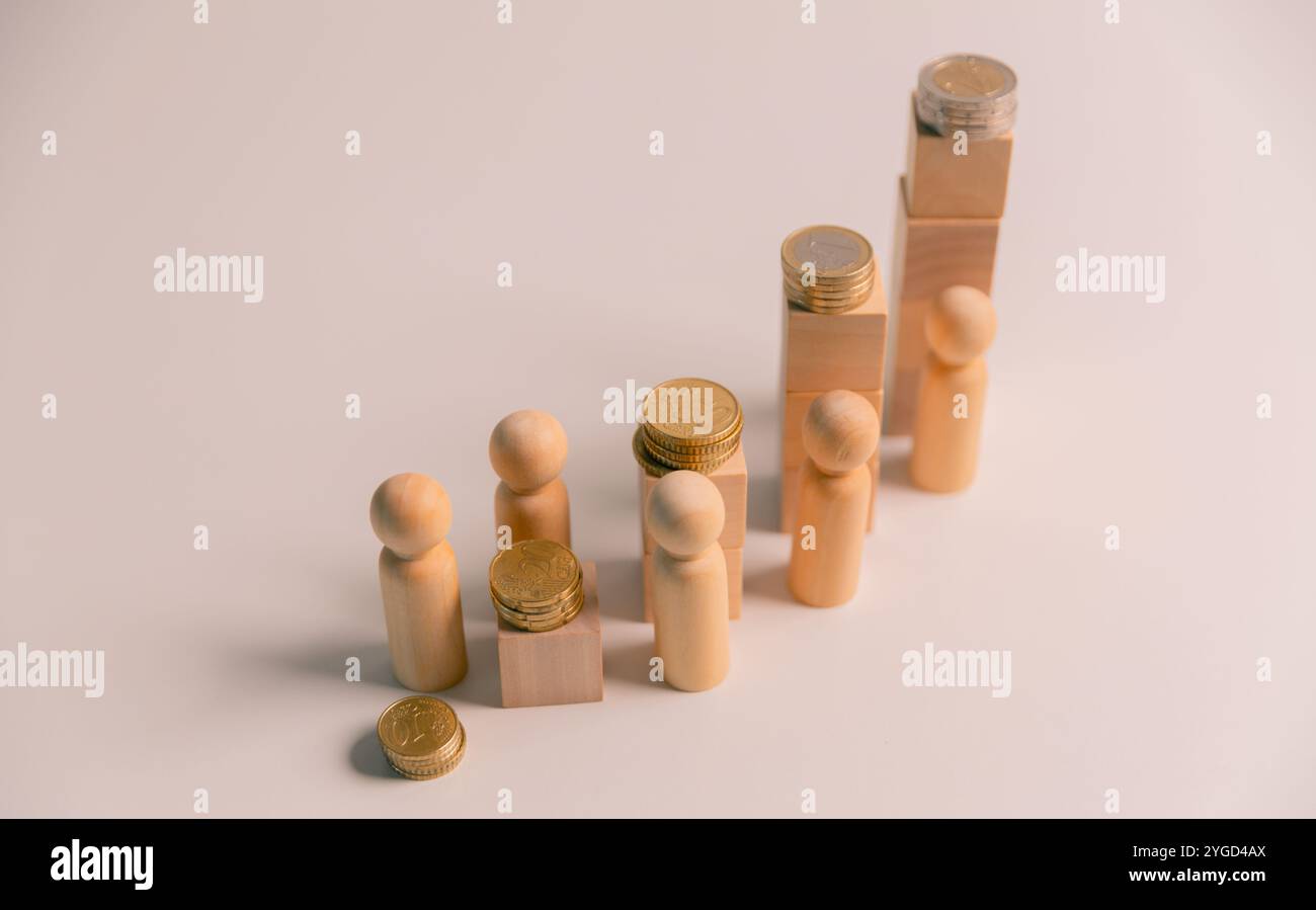 L'imprenditorialità di successo nelle startup richiede spesso una forte leadership, una cooperazione di squadra e un approccio sociale ai progetti aziendali. economico, Foto Stock