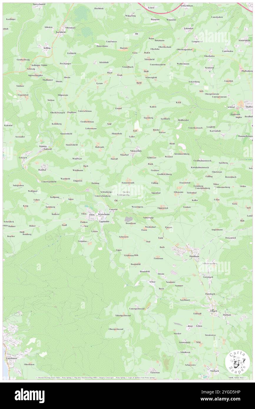 Gasteig, alta Baviera, DE, Germania, Baviera, N 47 46' 25'', N 11 55' 2'', MAP, Cartascapes Map pubblicata nel 2024. Esplora Cartascapes, una mappa che rivela i diversi paesaggi, culture ed ecosistemi della Terra. Viaggia attraverso il tempo e lo spazio, scoprendo l'interconnessione del passato, del presente e del futuro del nostro pianeta. Foto Stock