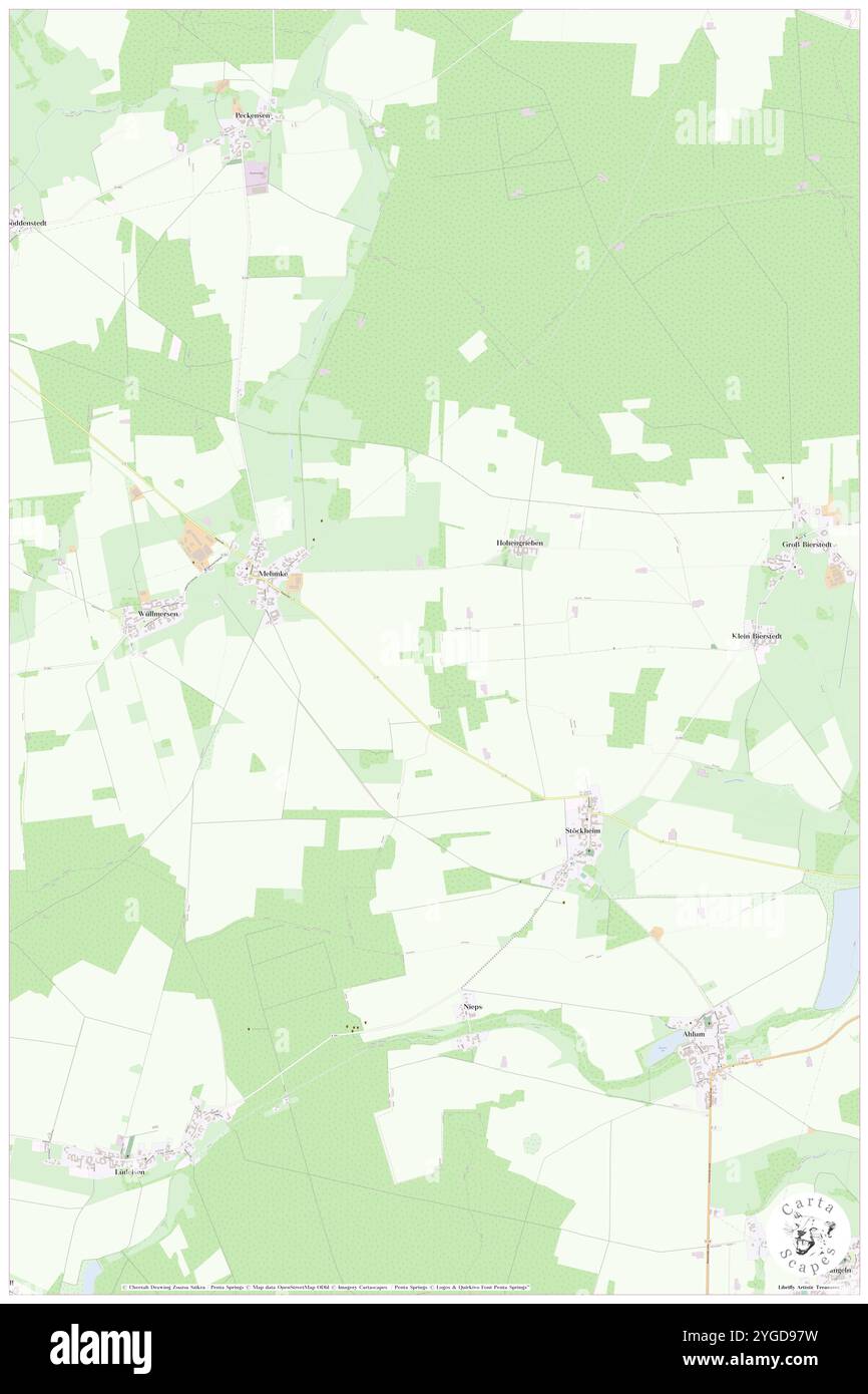 Springberg, DE, Germania, Sassonia-Anhalt, N 52 43' 21'', N 10 58' 37'', mappa, Cartascapes Mappa pubblicata nel 2024. Esplora Cartascapes, una mappa che rivela i diversi paesaggi, culture ed ecosistemi della Terra. Viaggia attraverso il tempo e lo spazio, scoprendo l'interconnessione del passato, del presente e del futuro del nostro pianeta. Foto Stock