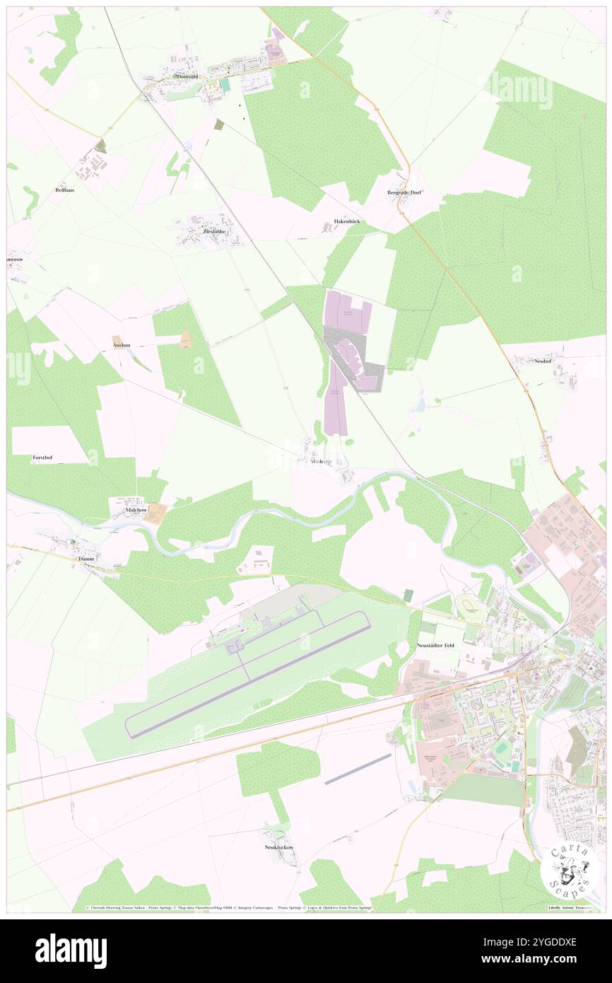 Moederitz, DE, Germania, Meclemburgo-Vorpommern, N 53 26' 57'', N 11 47' 34'', mappa, Cartascapes Mappa pubblicata nel 2024. Esplora Cartascapes, una mappa che rivela i diversi paesaggi, culture ed ecosistemi della Terra. Viaggia attraverso il tempo e lo spazio, scoprendo l'interconnessione del passato, del presente e del futuro del nostro pianeta. Foto Stock