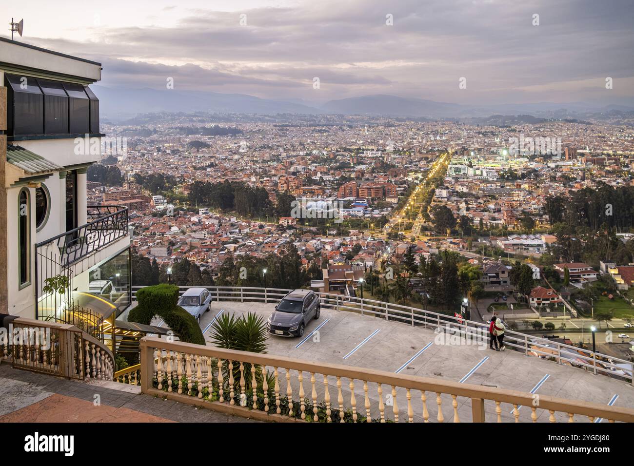 Mirador de Turi, Cuenca, Ecuador, Sud America Foto Stock