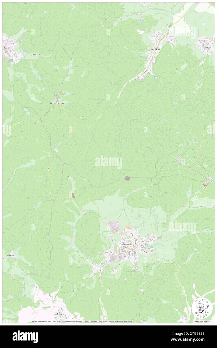 Schnabigergrund, DE, Germania, Turingia, N 50 51' 0'', N 10 25' 59'', MAP, Cartascapes Map pubblicata nel 2024. Esplora Cartascapes, una mappa che rivela i diversi paesaggi, culture ed ecosistemi della Terra. Viaggia attraverso il tempo e lo spazio, scoprendo l'interconnessione del passato, del presente e del futuro del nostro pianeta. Foto Stock