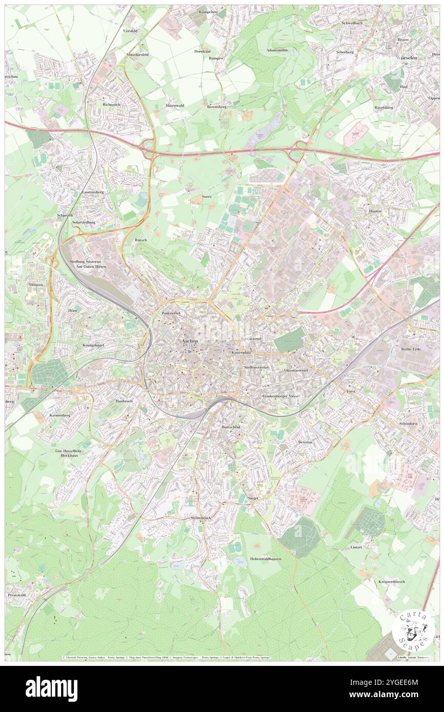 BEST Western Hotel Regence, Regierungsbezirk Köln, DE, Germania, Renania settentrionale-Vestfalia, N 50 46' 39'', N 6 5' 29'', MAP, Cartascapes Map pubblicata nel 2024. Esplora Cartascapes, una mappa che rivela i diversi paesaggi, culture ed ecosistemi della Terra. Viaggia attraverso il tempo e lo spazio, scoprendo l'interconnessione del passato, del presente e del futuro del nostro pianeta. Foto Stock