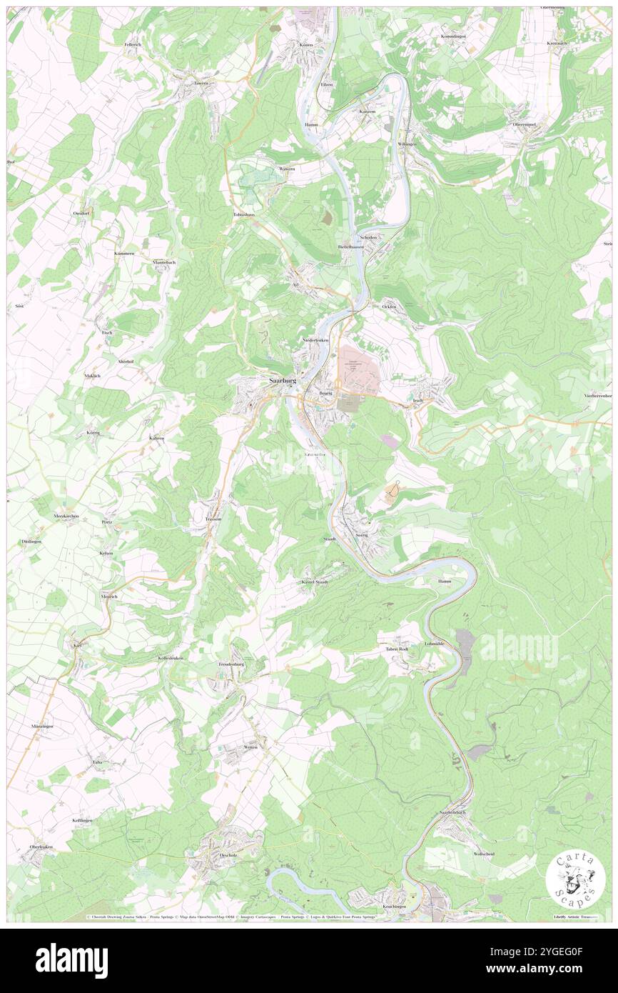 Krutweiler, DE, Germania, Rheinland-Pfalz, N 49 35' 32'', N 6 33' 37'', MAP, Cartascapes Map pubblicata nel 2024. Esplora Cartascapes, una mappa che rivela i diversi paesaggi, culture ed ecosistemi della Terra. Viaggia attraverso il tempo e lo spazio, scoprendo l'interconnessione del passato, del presente e del futuro del nostro pianeta. Foto Stock