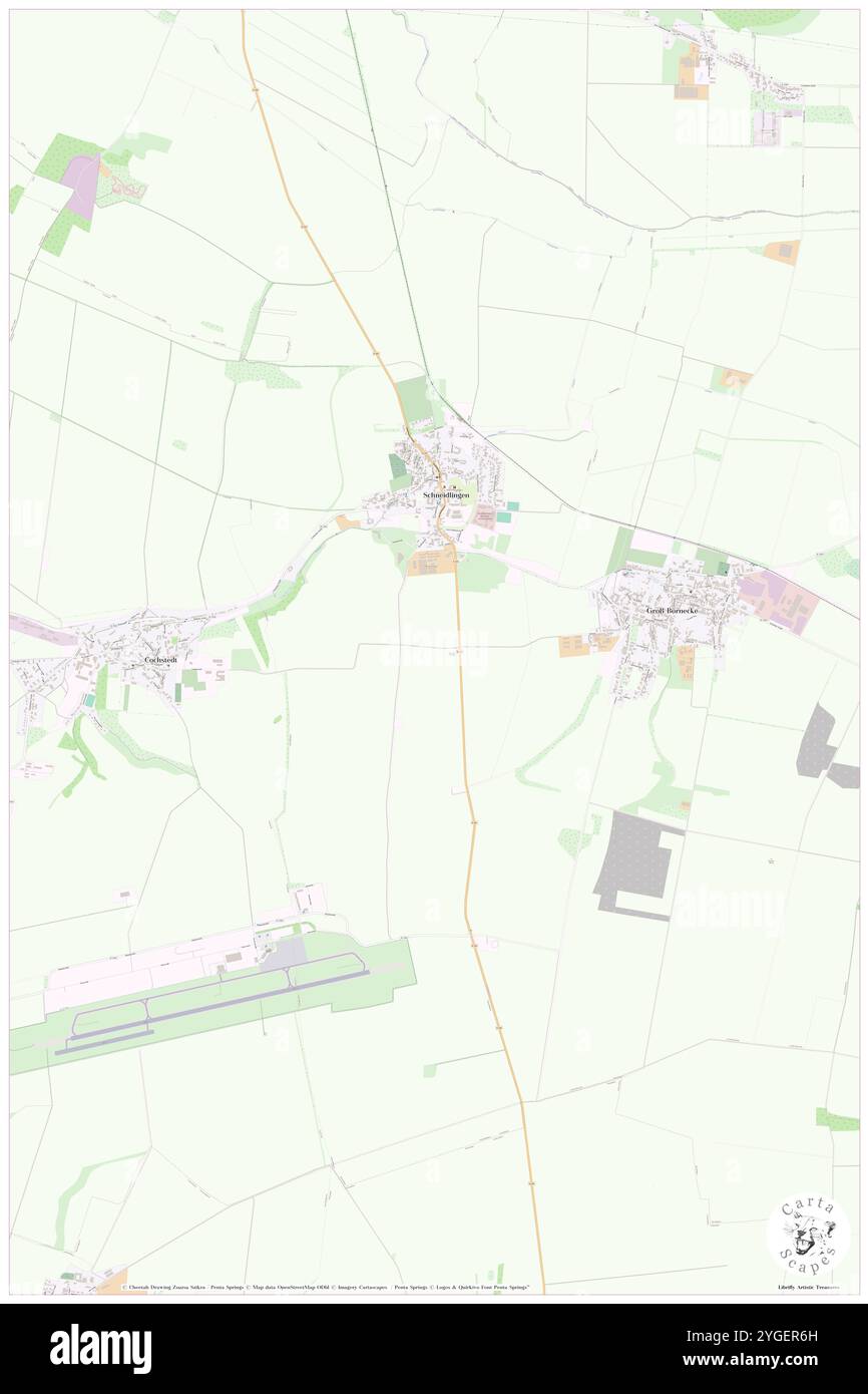 Schneidlingen, DE, Germania, Sassonia-Anhalt, N 51 53' 40'', N 11 26' 41'', MAP, Cartascapes Map pubblicata nel 2024. Esplora Cartascapes, una mappa che rivela i diversi paesaggi, culture ed ecosistemi della Terra. Viaggia attraverso il tempo e lo spazio, scoprendo l'interconnessione del passato, del presente e del futuro del nostro pianeta. Foto Stock