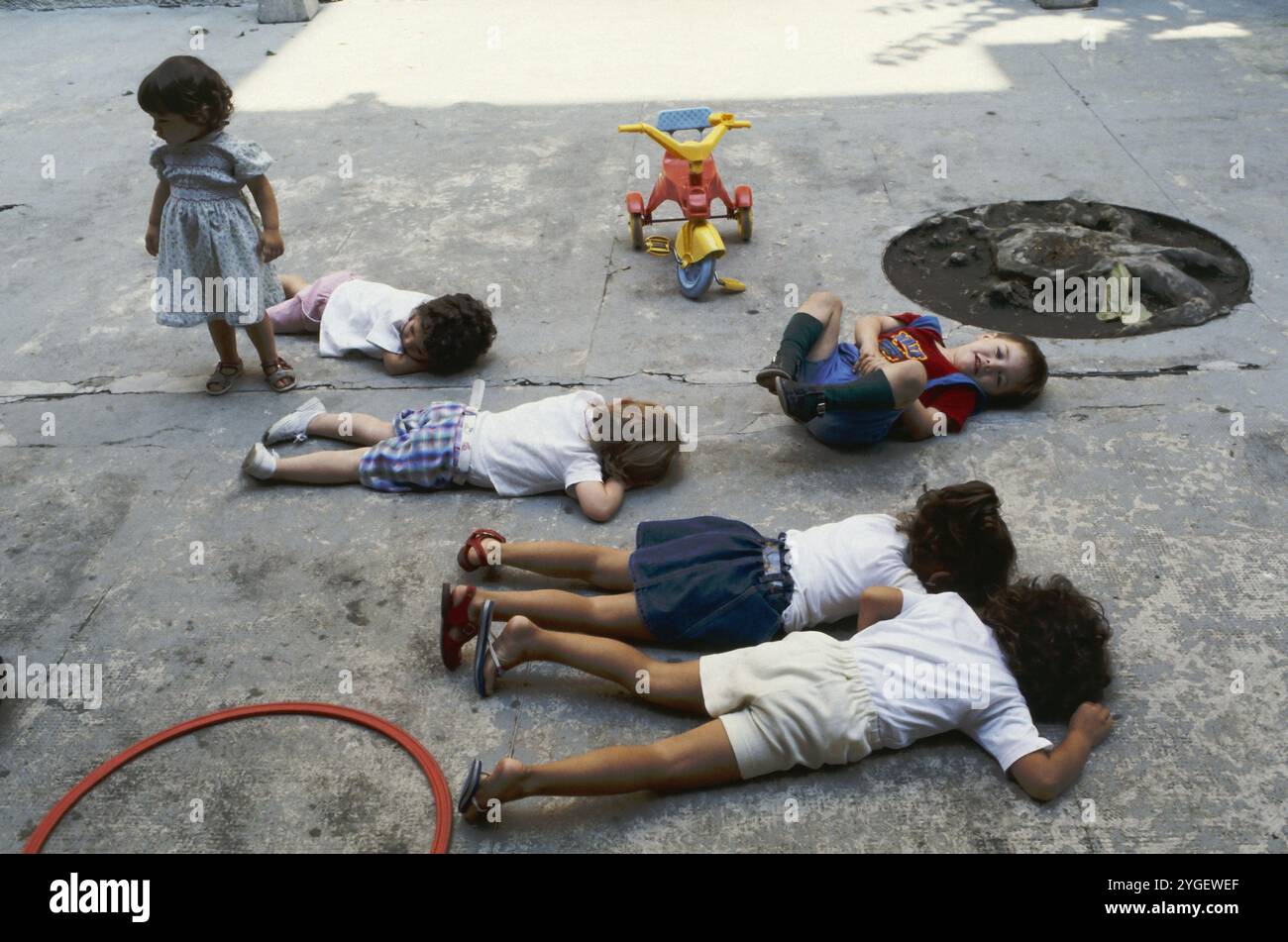 - Milano, (Italia), asilo nido nel quartiere periferico di Stadera - Milano, asilo-nido nel quartiere periferico Stadera Foto Stock