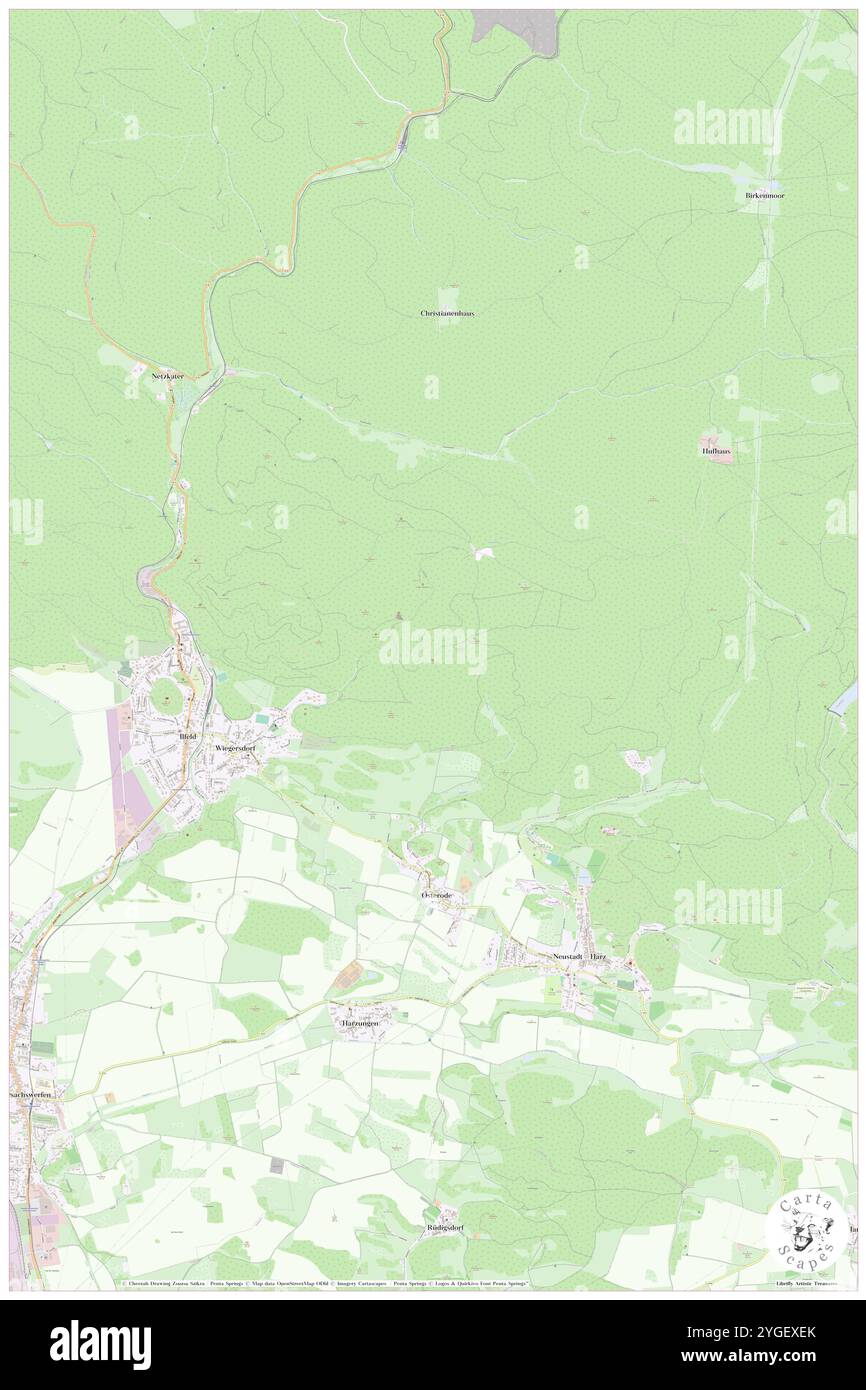 Leuftenberg, DE, Germania, Turingia, N 51 34' 59'', N 10 49' 0'', mappa, Cartascapes Mappa pubblicata nel 2024. Esplora Cartascapes, una mappa che rivela i diversi paesaggi, culture ed ecosistemi della Terra. Viaggia attraverso il tempo e lo spazio, scoprendo l'interconnessione del passato, del presente e del futuro del nostro pianeta. Foto Stock