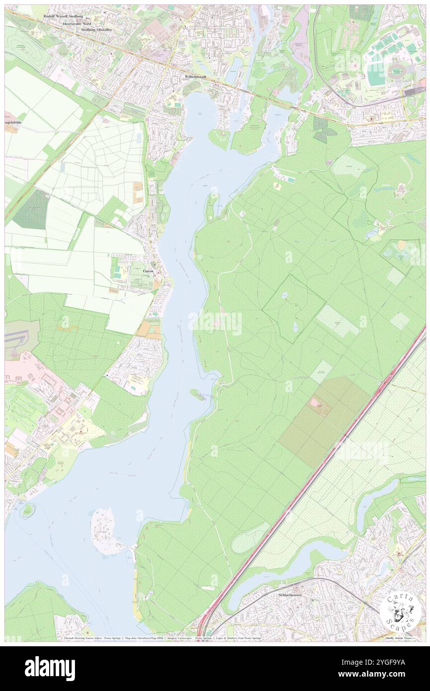 Karlsberg, DE, Germania, Berlino, N 52 28' 40'', N 13 11' 46'', mappa, Cartascapes Mappa pubblicata nel 2024. Esplora Cartascapes, una mappa che rivela i diversi paesaggi, culture ed ecosistemi della Terra. Viaggia attraverso il tempo e lo spazio, scoprendo l'interconnessione del passato, del presente e del futuro del nostro pianeta. Foto Stock