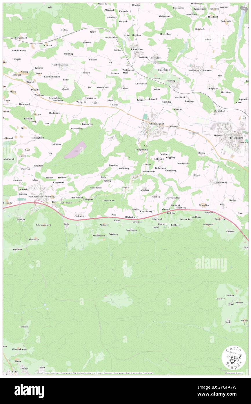 Achthal, alta Baviera, DE, Germania, Baviera, N 47 50' 5'', N 12 46' 35'', MAP, Cartascapes Map pubblicata nel 2024. Esplora Cartascapes, una mappa che rivela i diversi paesaggi, culture ed ecosistemi della Terra. Viaggia attraverso il tempo e lo spazio, scoprendo l'interconnessione del passato, del presente e del futuro del nostro pianeta. Foto Stock