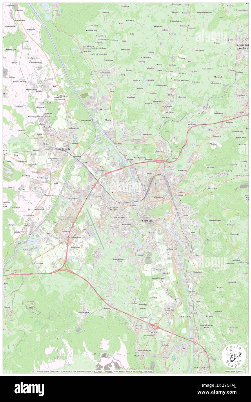 Lehen, bassa Baviera, DE, Germania, Baviera, N 48 21' 6'', N 13 1' 54'', MAP, Cartascapes Map pubblicata nel 2024. Esplora Cartascapes, una mappa che rivela i diversi paesaggi, culture ed ecosistemi della Terra. Viaggia attraverso il tempo e lo spazio, scoprendo l'interconnessione del passato, del presente e del futuro del nostro pianeta. Foto Stock