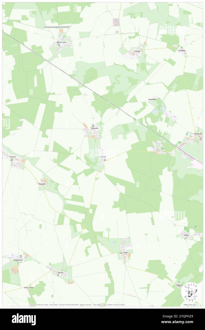 Ladekath, DE, Germania, Sassonia-Anhalt, N 52 47' 22'', N 11 20' 21''', mappa, Cartascapes Mappa pubblicata nel 2024. Esplora Cartascapes, una mappa che rivela i diversi paesaggi, culture ed ecosistemi della Terra. Viaggia attraverso il tempo e lo spazio, scoprendo l'interconnessione del passato, del presente e del futuro del nostro pianeta. Foto Stock