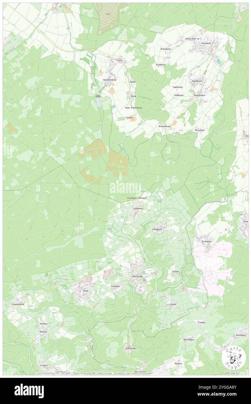 Rehbruch, DE, Germania, Renania settentrionale-Vestfalia, N 50 33' 50'', N 6 53' 51'', mappa, Cartascapes Mappa pubblicata nel 2024. Esplora Cartascapes, una mappa che rivela i diversi paesaggi, culture ed ecosistemi della Terra. Viaggia attraverso il tempo e lo spazio, scoprendo l'interconnessione del passato, del presente e del futuro del nostro pianeta. Foto Stock