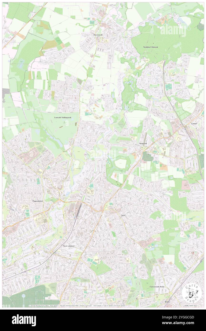 Saselbek, DE, Germania, N 53 40' 12'', N 10 6' 24''', mappa, Cartascapes Mappa pubblicata nel 2024. Esplora Cartascapes, una mappa che rivela i diversi paesaggi, culture ed ecosistemi della Terra. Viaggia attraverso il tempo e lo spazio, scoprendo l'interconnessione del passato, del presente e del futuro del nostro pianeta. Foto Stock