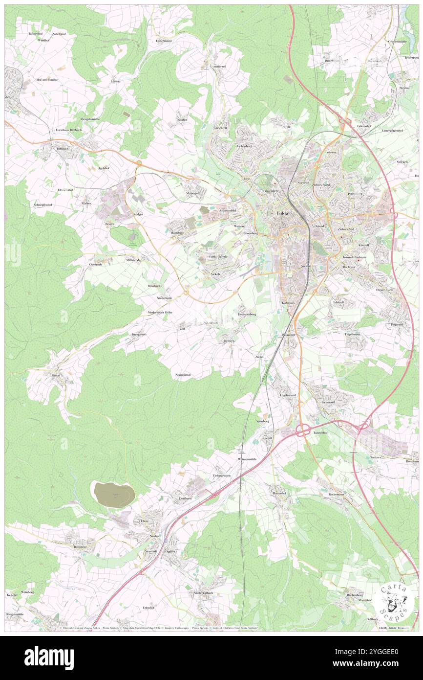 Zirkenbach, Regierungsbezirk Kassel, DE, Germania, Assia, N 50 31' 13'', N 9 38' 36'', MAP, Cartascapes Map pubblicata nel 2024. Esplora Cartascapes, una mappa che rivela i diversi paesaggi, culture ed ecosistemi della Terra. Viaggia attraverso il tempo e lo spazio, scoprendo l'interconnessione del passato, del presente e del futuro del nostro pianeta. Foto Stock