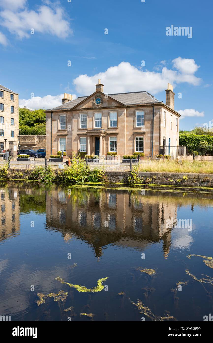 Canal House, Forth and Clyde Canal, Spiers Wharf, Port Dundas, Glasgow, Scozia, REGNO UNITO Foto Stock