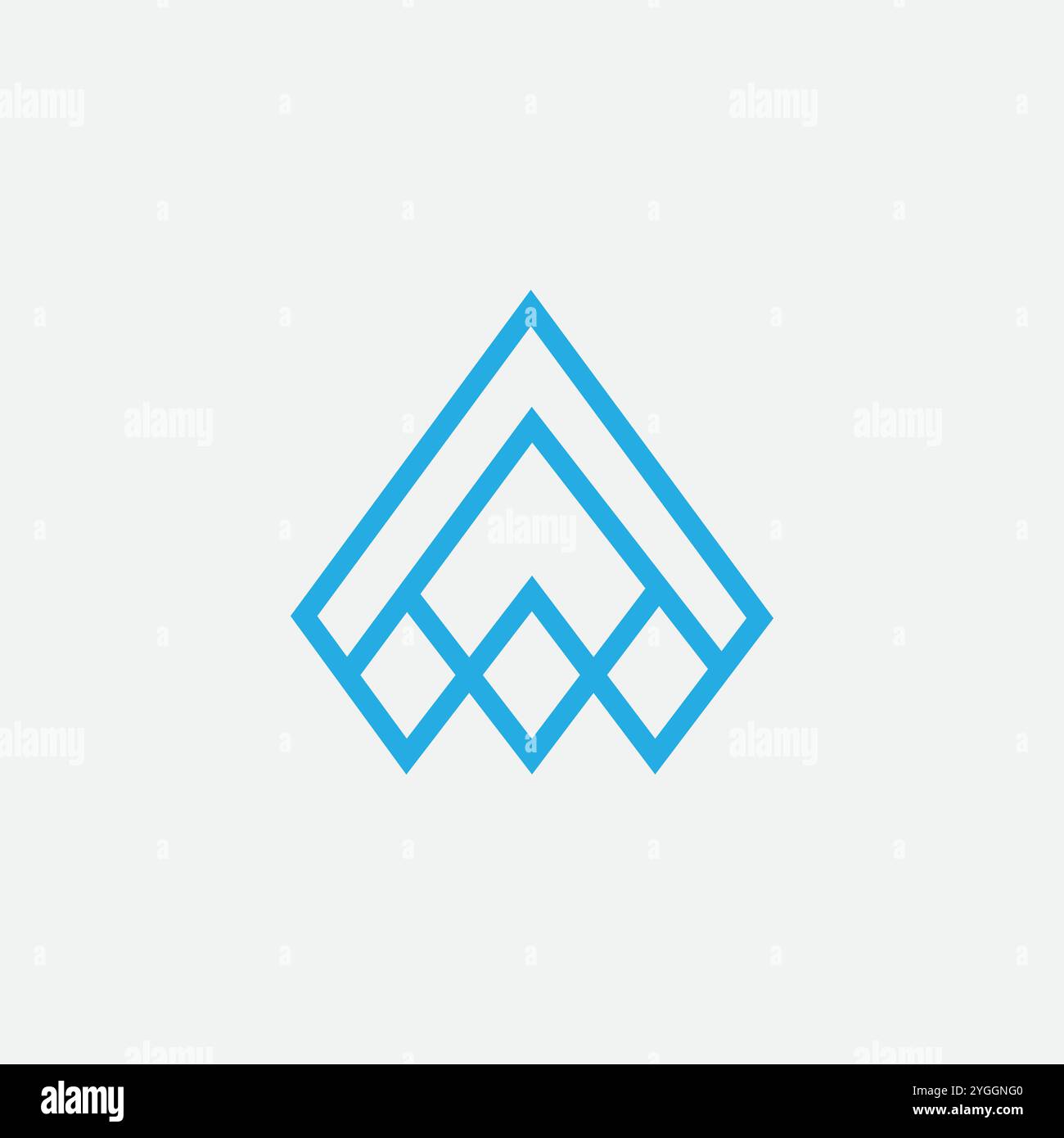 Modello di disegno del logo Vector Illustrazione Vettoriale