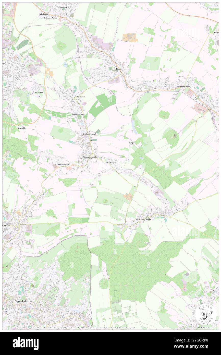 Josephsdorf, DE, Germania, Sassonia, N 50 57' 7'', N 14 39' 40'', mappa, Cartascapes Mappa pubblicata nel 2024. Esplora Cartascapes, una mappa che rivela i diversi paesaggi, culture ed ecosistemi della Terra. Viaggia attraverso il tempo e lo spazio, scoprendo l'interconnessione del passato, del presente e del futuro del nostro pianeta. Foto Stock