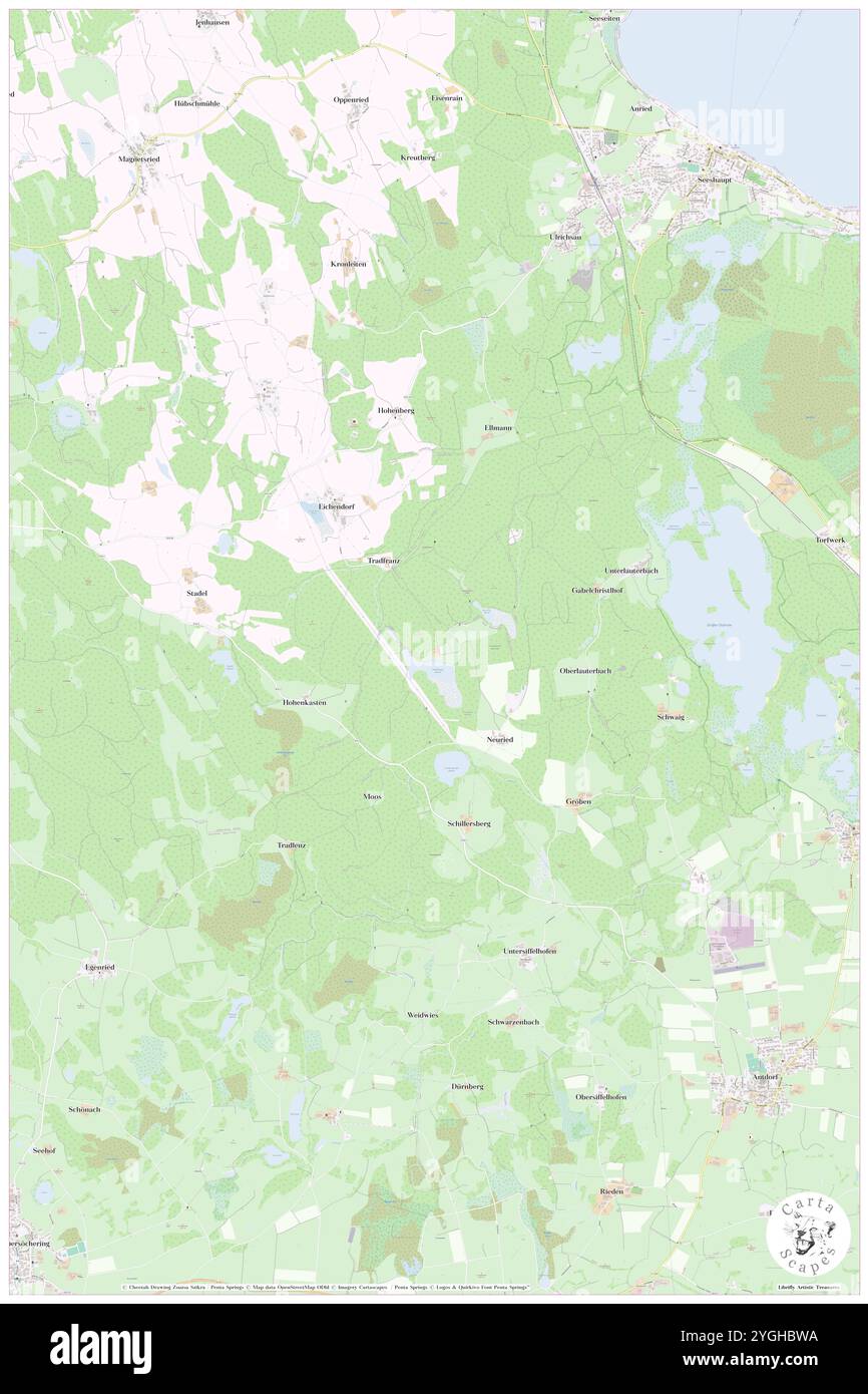 Streitberg, alta Baviera, DE, Germania, Baviera, N 47 47' 6'', N 11 16' 5'', MAP, Cartascapes Map pubblicata nel 2024. Esplora Cartascapes, una mappa che rivela i diversi paesaggi, culture ed ecosistemi della Terra. Viaggia attraverso il tempo e lo spazio, scoprendo l'interconnessione del passato, del presente e del futuro del nostro pianeta. Foto Stock