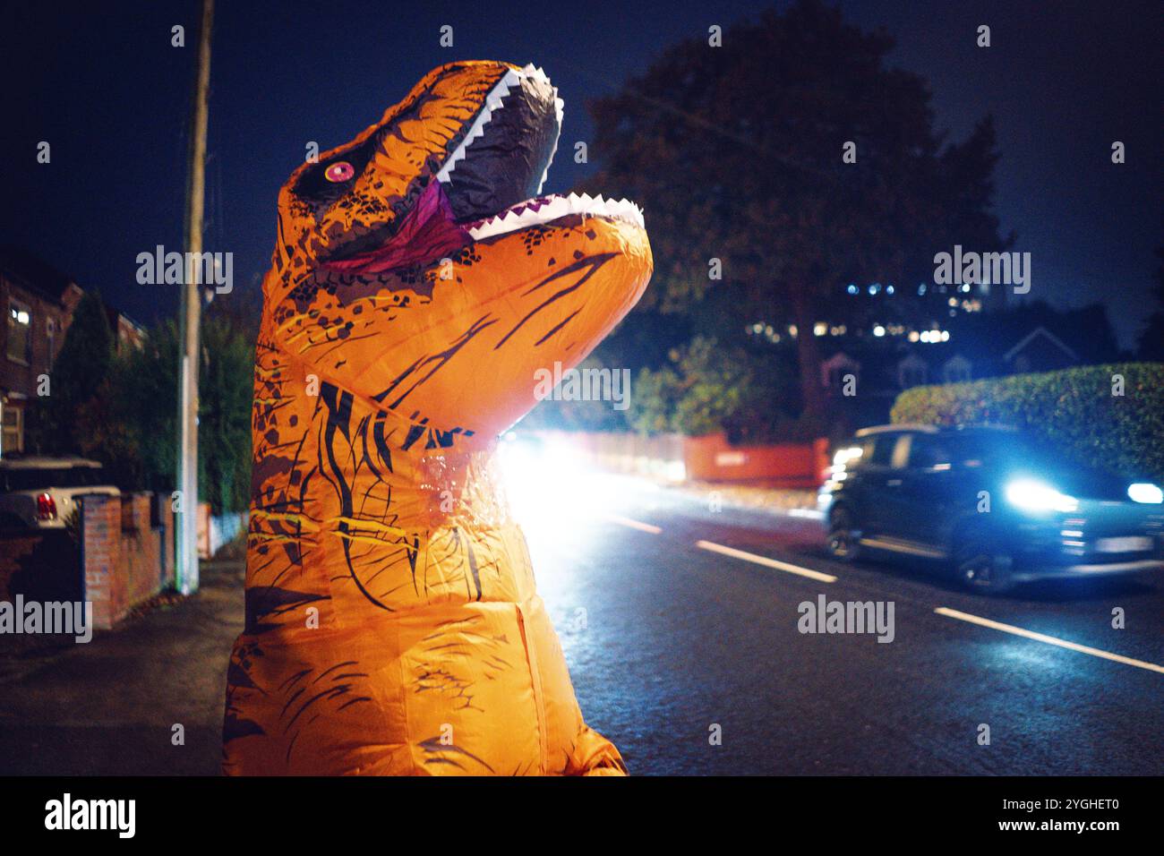Costumi e decorazioni di Halloween 2024 Foto Stock