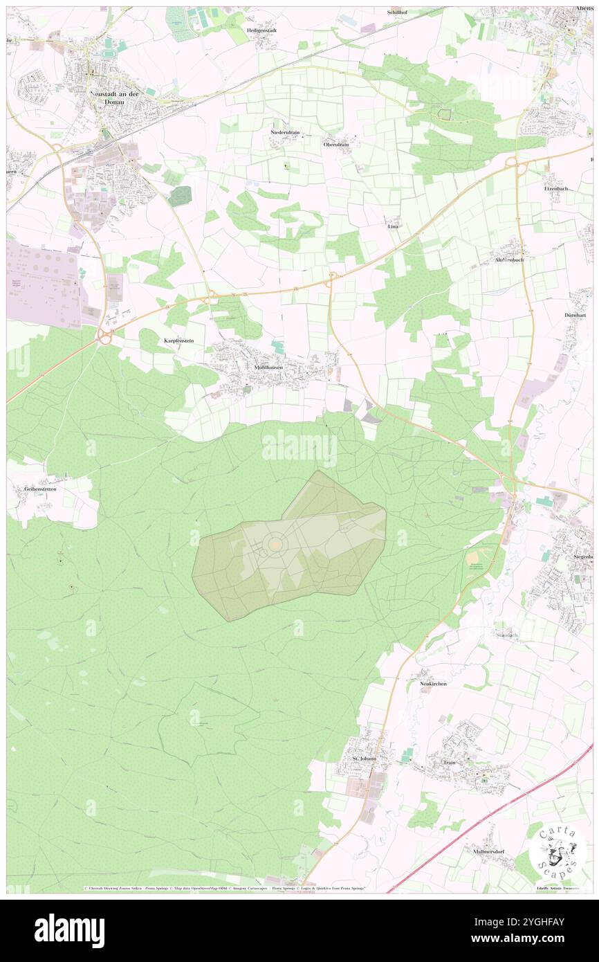 Finkenwiesel, DE, Germania, Baviera, N 48 46' 0'', N 11 48' 0'', mappa, Cartascapes Mappa pubblicata nel 2024. Esplora Cartascapes, una mappa che rivela i diversi paesaggi, culture ed ecosistemi della Terra. Viaggia attraverso il tempo e lo spazio, scoprendo l'interconnessione del passato, del presente e del futuro del nostro pianeta. Foto Stock