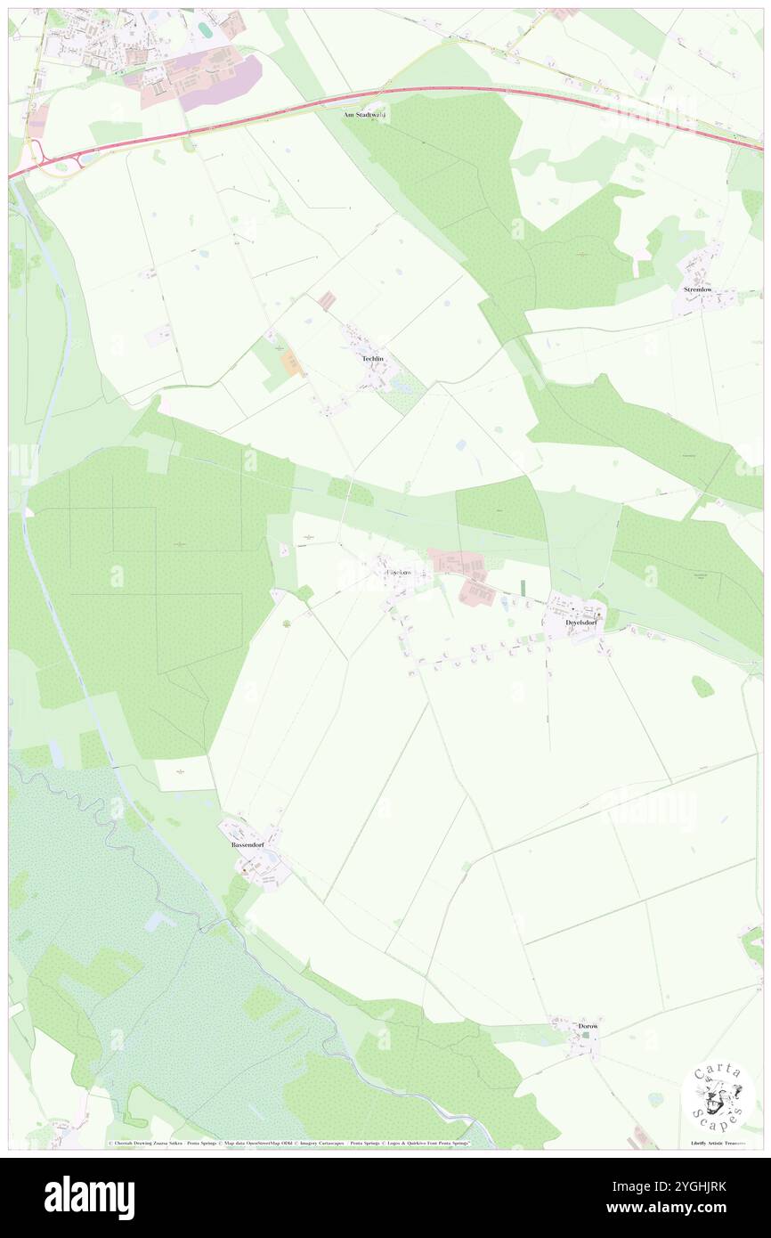 Faesekow, DE, Germania, Meclemburgo-Vorpommern, N 54 2' 50'', N 12 47' 48'', mappa, Cartascapes Mappa pubblicata nel 2024. Esplora Cartascapes, una mappa che rivela i diversi paesaggi, culture ed ecosistemi della Terra. Viaggia attraverso il tempo e lo spazio, scoprendo l'interconnessione del passato, del presente e del futuro del nostro pianeta. Foto Stock