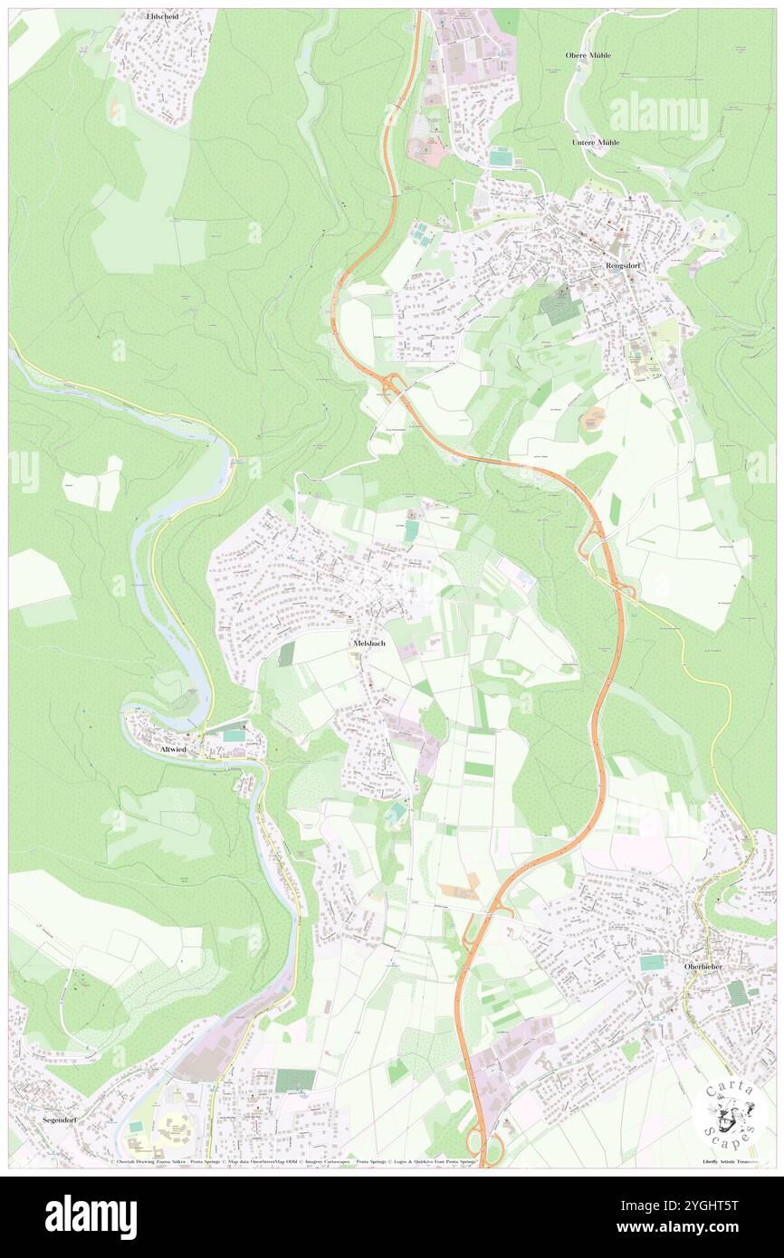 Melsbach, DE, Germania, Rheinland-Pfalz, N 50 28' 59'', N 7 28' 59'', MAP, Cartascapes Map pubblicata nel 2024. Esplora Cartascapes, una mappa che rivela i diversi paesaggi, culture ed ecosistemi della Terra. Viaggia attraverso il tempo e lo spazio, scoprendo l'interconnessione del passato, del presente e del futuro del nostro pianeta. Foto Stock