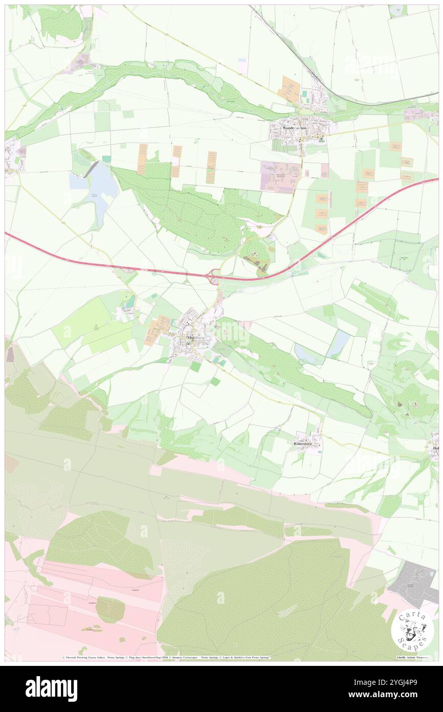 Schlossleite, DE, Germania, Turingia, N 50 52' 7'', N 10 49' 52'', mappa, Cartascapes Mappa pubblicata nel 2024. Esplora Cartascapes, una mappa che rivela i diversi paesaggi, culture ed ecosistemi della Terra. Viaggia attraverso il tempo e lo spazio, scoprendo l'interconnessione del passato, del presente e del futuro del nostro pianeta. Foto Stock