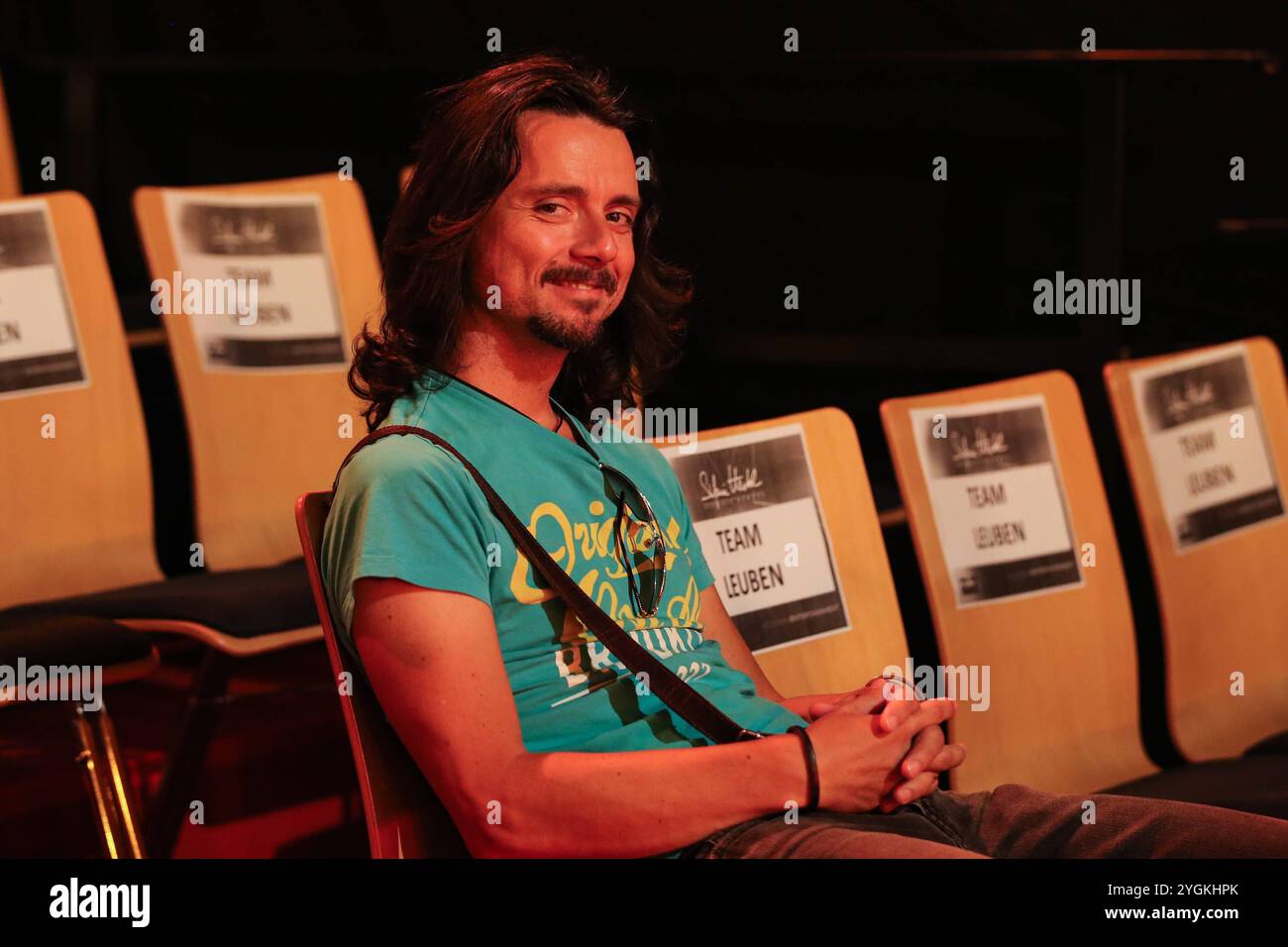 Saenger Lanny Isis buergerl.,Leopold Lanner,GER - Aufzeichnung MDR Show Stefanie Hertel - Meine Stadthalle aus der Stadthalle a Zwickau - Fotografiert am 07.09.2016 - Sendetermin 10.09.2016 *** Saenger Lanny Isis buergerl ,Leopold Lanner,GER Recording MDR Show Stefanie Hertel Meine Stadthalle Stadthalle aus der Stadthalle in Zwickero 09 2016Stadthalle Photographed in data 07 09 09 09 2016 Foto Stock