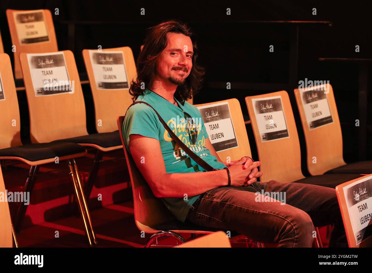 Saenger Lanny Isis buergerl.,Leopold Lanner,GER - Aufzeichnung MDR Show Stefanie Hertel - Meine Stadthalle aus der Stadthalle a Zwickau - Fotografiert am 07.09.2016 - Sendetermin 10.09.2016 *** Saenger Lanny Isis buergerl ,Leopold Lanner,GER Recording MDR Show Stefanie Hertel Meine Stadthalle Stadthalle aus der Stadthalle in Zwickero 09 2016Stadthalle Photographed in data 07 09 09 09 2016 Foto Stock