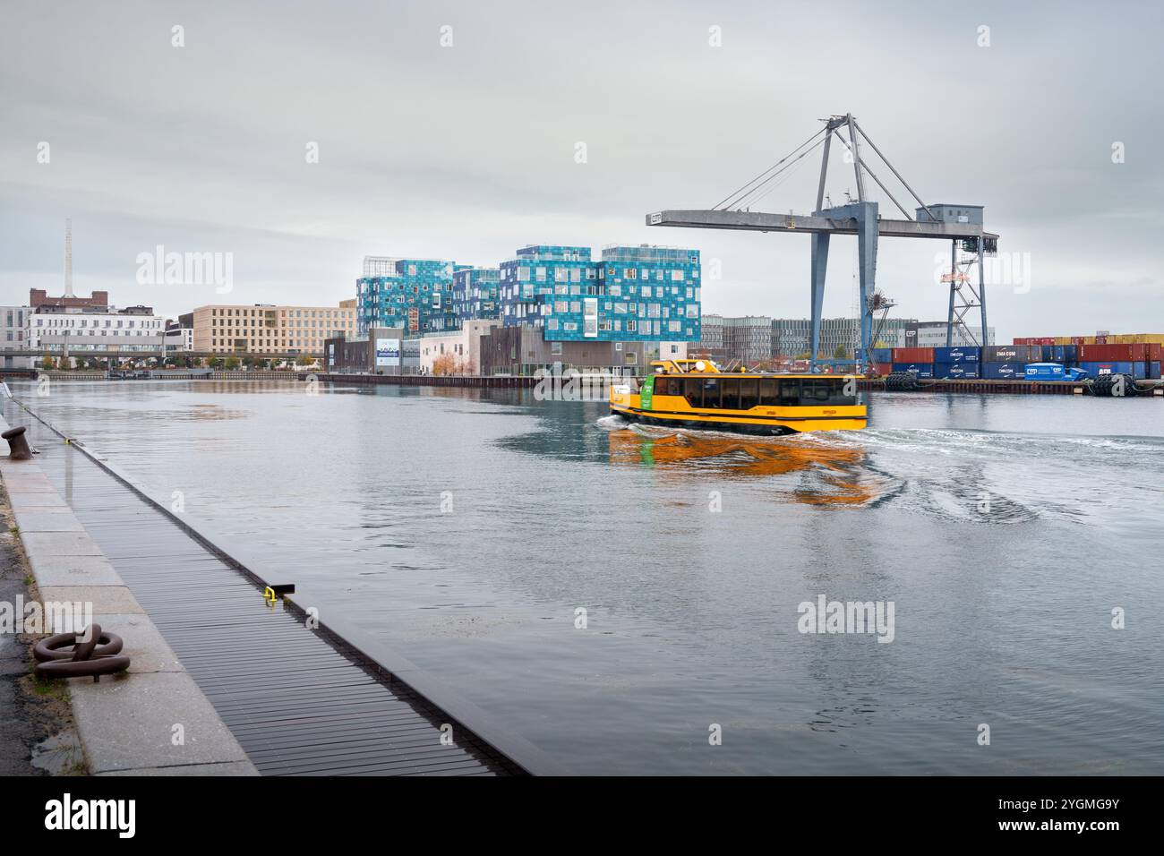 Copenhagen, Danimarca - Copenhagen International School di C F Møller Architects Foto Stock
